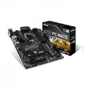 Motherboard ATX MSI B250 Pc Mate Skt 1151 7ª Geração